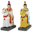 Imperial Parade of Horses - 2-Piece Figurine Set