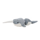 Plush Jointed Narwhal - 16 inch Dog Toy