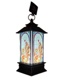 LED Lighted Holy Family Lantern - 5 Inch
