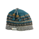 Thame Pom Tassel Hat Grey/Blue