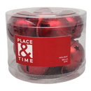 Jingle Bells (8 pack) - 50mm - Matt Red