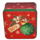 Joyful Ornament Treat Tin - 4 Inch