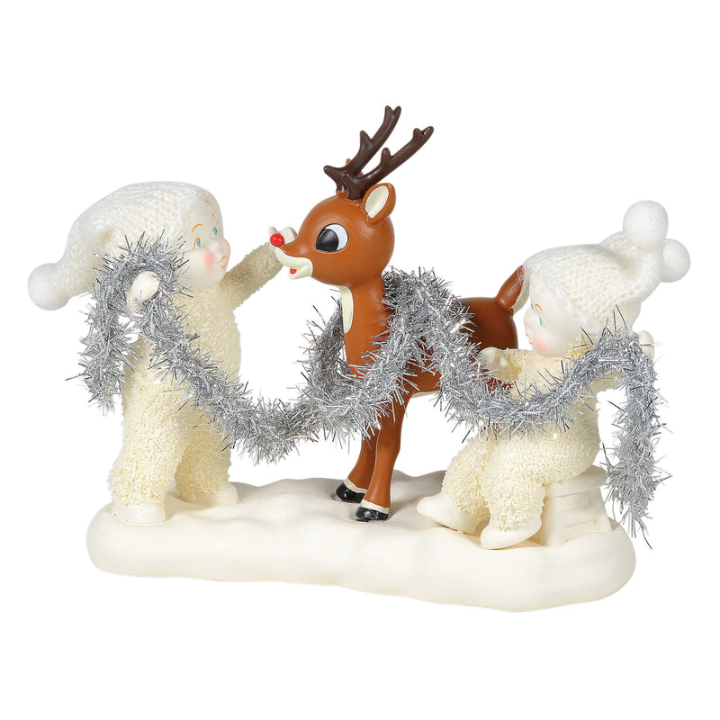Decorating Rudolph Figurine - The Country Christmas Loft