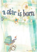 A Star is Born   - New Baby Card - Gift Shoppe >> Greeting Cards >> New Baby - by Leanin Tree