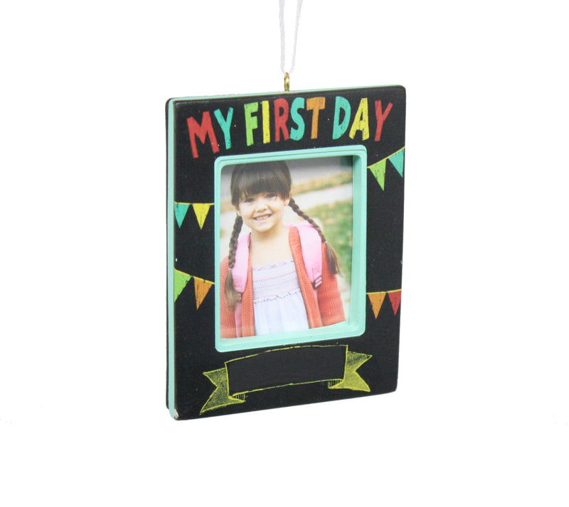 My First Day - Photo Ornament