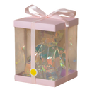 Lighted Holographic Bear in a Gift Box - 7 Inch