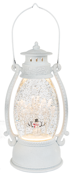 LED Light Up Shimmer Snowman Lantern