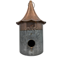 Rustic Metal Hanging Birdhouse - Home & Living >> Garden - by Gerson