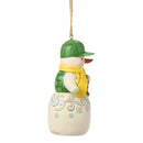 Snowman in John Deere Hat Ornament - Christmas >> Ornaments >> Snowmen - by Jim Shore - view 3