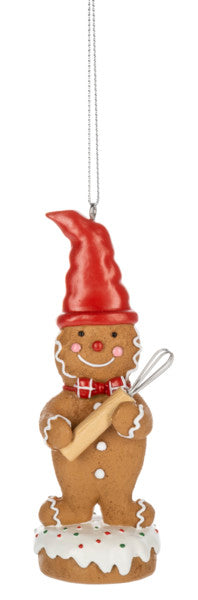 Gingerbread Gnome Ornament -
