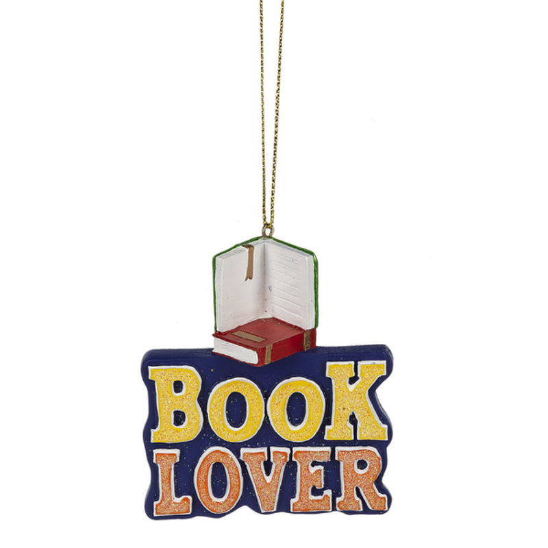 Book Lover Ornament - The Country Christmas Loft