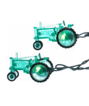 Green Tractor Novelty Light Set - 9 Feet - Christmas >> Lighting - by Kurt Adler