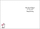 Birthday Card - Off The Scales