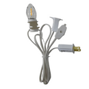 Village Clip in Light Cord - 1 Head