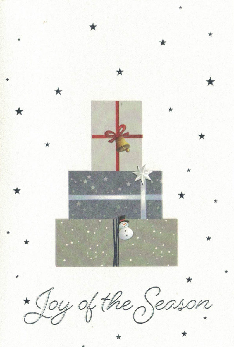 Elegant Boxed Cards - Stack of Gifts
