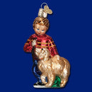 Boy With Dog - Christmas >> Ornaments >> Glass - by Old World Christmas