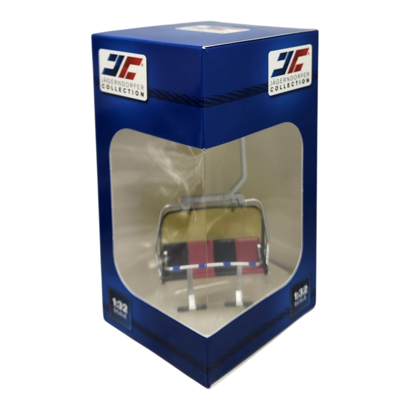 Ski Lift Seater - Red/Black 4 Person