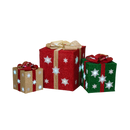 Huge Lighted Gift Box Decor