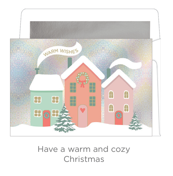 Elegant Box Card Collection – Warm Wishes Village