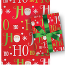 Premium Classics Roll Wrap - 30" x 120" - Ho Ho Ho Santa