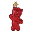 Sour Patch Kid Candy Glass Ornament