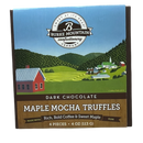 Dark Chocolate Maple Mocha Truffles