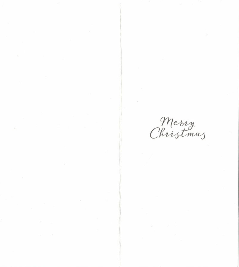 Christmas Money Card Holder - Wreath/Poinsettia - The Country Christmas Loft