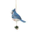 Blue Jay Ornament - Christmas >> Ornaments >> Birds - by Jim Shore - view 5