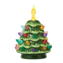 Lighted Ceramic Christmas Tree - 4.5 inch - Christmas >> Decor - by Enesco - view 2