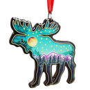 Vermont Nightfall Moose Ornament