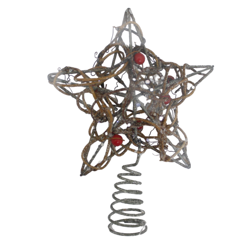 Miniature Nature Star Treetop - With Berries