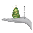 Sitting Frog Ornament - Christmas >> Ornaments >> Animals - by Old World Christmas - view 2