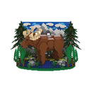 Mini Building Blocks - Moose Scene - Activity Sets - by Impact Photographics - view 3