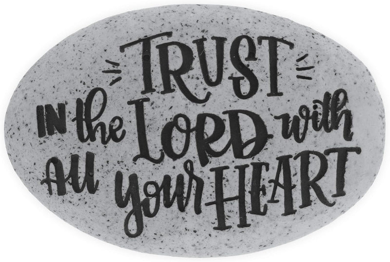 Proverb Stone - Trust in the Lord with all your Heart
