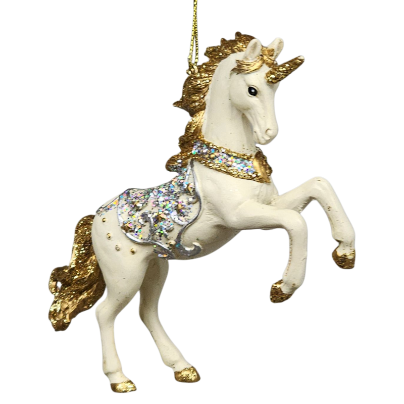 Celestial Unicorn Ornament - Approximately 5 Inches