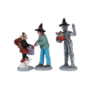 Trick or Treat Night - 3 Piece Set - Village - by Lemax