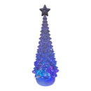 Water Globe Christmas Tree Light - Curved Branches