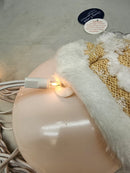 Glass "Lightable" Snowman Ornament - Jolly Snow Hat - Christmas >> Ornaments >> Snowmen - by Stony Creek - view 4
