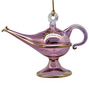 Amethyst Wishes Magic Lamp Ornament