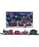 Battery Operated Musical Train With Tree And Santa