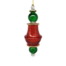 Egyptian Glass Two Tone Scalloped Vase Ornament - Christmas >> Ornaments >> Egyptian Glass - by Egyptian Museum