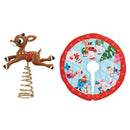 Mini Rudolph The Red Nose Reindeer Tree  Topper and Skirt