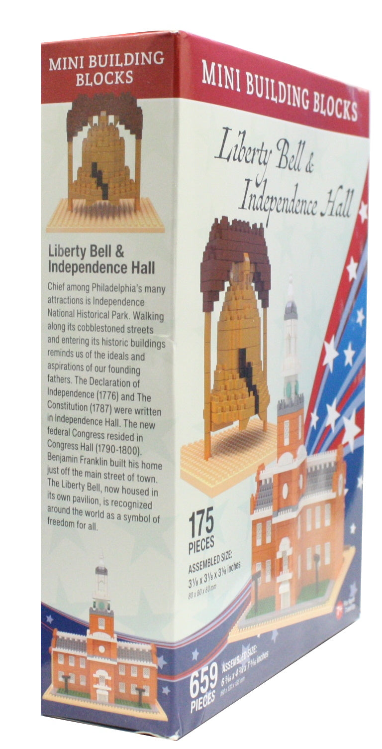 Mini Building Blocks - Liberty Bell and Independence Hall