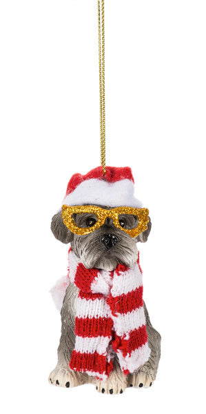 Fleas Navidad Dog Ornament - Yorkshire