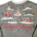 Comfy Cozy Oversized Hallmark Channel Sweatshirt -