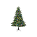 Colorado Spruce Tree with Multicolor and White LED Lights - 5 Foot - Christmas >> Trees and Wreaths - by General Electric - v