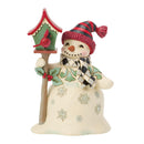 Highland Glen Snowman Figurine - Birdie It's Cold Outside