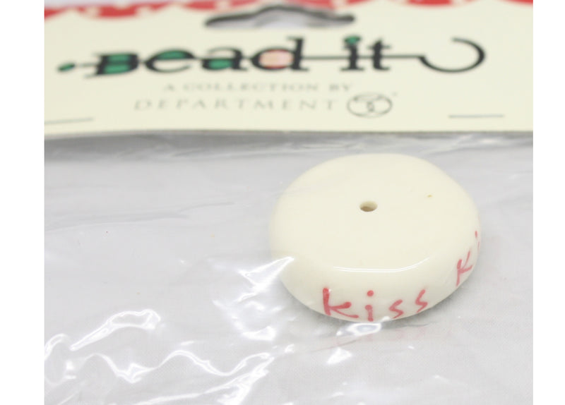 Bead It - Kiss Kiss Spacer Bead - The Country Christmas Loft