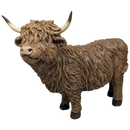 Magnesium Holiday Highland Cow - Small (16 inch)
