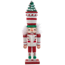 Hollywood Nutcracker – Candy Cane Tree Hat - Christmas >> Nutcrackers - by Kurt Adler
